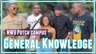 General Knowledge Public Interview NWU Potch Edition North West [upl. by Notyalk]