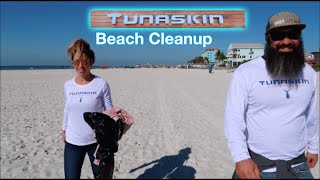 Tunaskin Beach Cleanup  Fort Myers Beach [upl. by Solim]