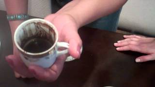 DC Turkish Festival  How to read Turkish Coffee [upl. by Eiramanin305]