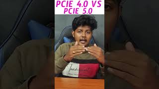 Pcie version difference  PCIE 40 VS PCIE 50 shorts pc tech [upl. by Elwood792]