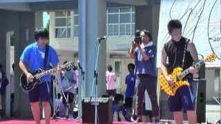 【石川県立飯田高等学校 2012年 飯高祭 LIVE】 XJAPAN 紅 弾いてみた 【シュシュ太郎×ごっち】 [upl. by Lonnard]