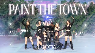 KPOP IN PUBLIC  ONE TAKE 이달의 소녀 LOONA quotPTT Paint The Townquot  10 MEMBERS VER DANCE COVER BY A1 [upl. by Sashenka109]