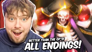 I Still Didnt Expect THIS Overlord Endings 14 FIRST TIME REACTION [upl. by Zinn]