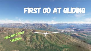 Paragliding pilot tries sailplanes in MSFS  Mountain loop of Wanaka NZ [upl. by Ainoda]