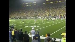 Michigan vs Notre Dame 2011  Final Touchdown [upl. by Anilak725]