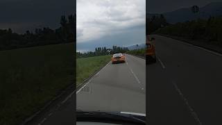 Reginald Molehusband in an Orange Mustang at Airth Falkirk District Scotland UK [upl. by Lund]