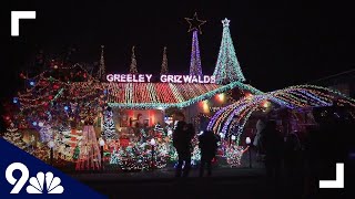 Greeley Grizwald Christmas light display 2018 Full playlist 2 [upl. by Crifasi]