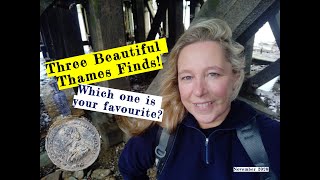 Mudlarking the River Thames with Nicola White  3 fabulous amp intriguing finds [upl. by Minetta]