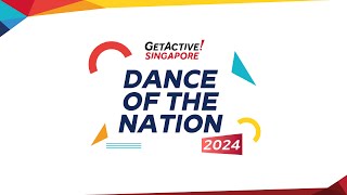 🇸🇬 GetActive Singapore Workout 2024 Dance of the Nation [upl. by Lena]