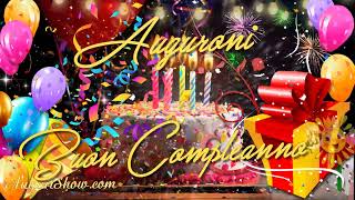 BUON COMPLEANNO AUGURONI🎉 [upl. by Anaibib]