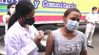 Pacientes son beneficiados con feria de salud en el barrio Jorge Dimitrov [upl. by Eeloj]