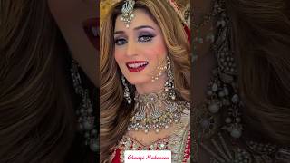 latest bridal makeup step by step  shining bridal makeup  asoka makeup trends  shorts viral [upl. by Annah]