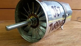 Home made Jet engine  Come Realizzare una Turbina Jet  part 2 [upl. by Nalyak]