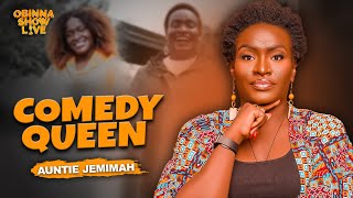 OBINNA SHOW LIVE COMEDY QUEEN  AUNTIE JEMIMAH [upl. by Peregrine]