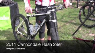 NEW FOR 2011 Cannondale Flash 29er [upl. by Nollid]