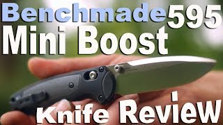 Benchmade 595 Mini Boost Knife Review and my thoughts on Assisted Axis Locks [upl. by Prescott]