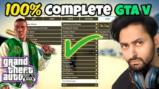 100 COMPLETE SAVE GAME IN GTA 5  ALL MISSIONS COMPLETED  COMPLETE MAP  GTA 5 Mods 2023 [upl. by Isborne450]