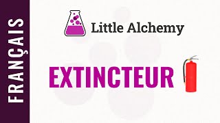 Comment faire un EXTINCTEUR dans Little Alchemy [upl. by Franza324]