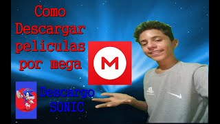 Como Descargar Películas por Hackstorenet  Por Mega Descargo SONIC [upl. by Yendys]