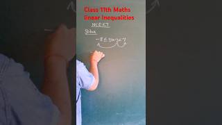 Linear inequalities Class 11th Maths [upl. by Eilojne966]