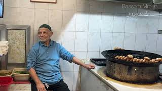 Falafel Tabbara Beirut’s famous street food place since 1914 فلافل طبارة ذات الطعم الشهي منذ ١٩١٤ [upl. by Selin909]