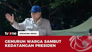 Naik Maung Garuda Presiden Prabowo Tiba di AKMIL Magelang  Breaking News tvOne [upl. by Hertha]