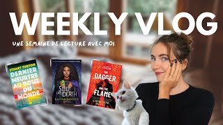 WEEKLY VLOG 🎞️💕 Une semaine de lecture avec moi amp Life Update 💍 [upl. by Ortensia]