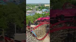 Wildcats Revenge Hershey Park opening June 2nd shorts [upl. by Keller]