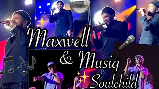 Maxwell Concert amp Musiq Soulchild [upl. by Mumford446]