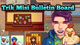 Trik Misi Community Center Bagian Buletin Board Stardew Valley [upl. by Nisaj]