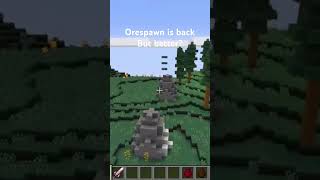 Orespawn is backBut better minecraft minecraftnews [upl. by Melvena]