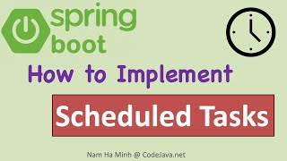 How to Implement Scheduled Tasks in Spring [upl. by Foushee]