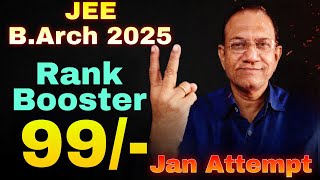 RANK BOOSTER BATCH ONLY 99 FOR JEE BARCH 20025 ASPIRENTS [upl. by Airamanna]