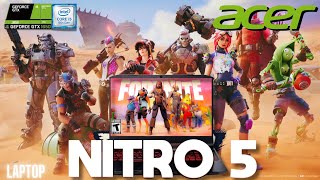 GTX 1650  I5 9300H Fortnite 2024  Modo Rendimiento  Acer Nitro 5 Laptop [upl. by Annmarie289]