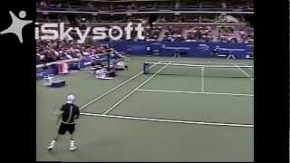 US Open 2001 QF Roddick vs Hewitt 22 [upl. by Zachery]