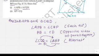 Class 9 Maths Ex 81 Q6 Solution Quadrilateral Exercise 81 Q6 NCERT Solution [upl. by Faucher]