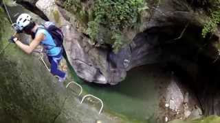 Via ferrata dell infernone Gopro HD [upl. by Munniks748]