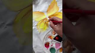 Ako maľovať akrylom na textil 🎨🖌️ artmie fabricpaint fabricpainting textilepainting acrylic [upl. by Klinger]