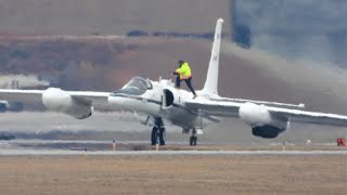 NASA ER2 Landing amp Recovery at Dobbins Air Reserve Base [upl. by Lenoel114]