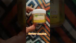 Garnier Bright Complete Vitamin C Serum Cream  SPF40 beautybrand beauty garnierlightcomplete [upl. by Celestyna]