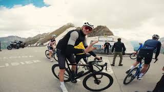 Galibier descent to Lautaret summit day before Tour de France 2024 [upl. by Essile15]