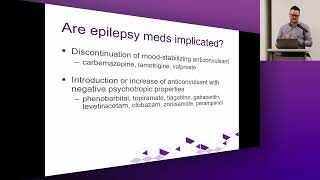 AProfessor Bradleigh Hayhow Depression – Rates and Treatment in Epilepsy Patients [upl. by Anircam]