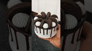 Chocolate Oreo miniature cake 😋decoration ideas oreochocolatecake shorts youtubeshorts shortfeed [upl. by Valerie]