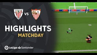 RESA Sevilla vs Athletic Bilbao  La Liga  Highlights [upl. by Narad]