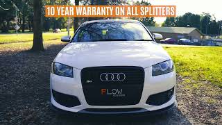 Audi S3 8P Front Lip Splitter Range [upl. by Naimaj]