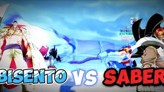 bisento v2 vs saber v2 cuál es mejor rework blox fruits [upl. by Lord452]