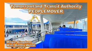 The Tomorrowland Transit Authority PeopleMover Walt Disney World [upl. by Odelinda800]