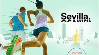 Medio Maratón de Sevilla 28 de enero 2024 [upl. by Rramaj]