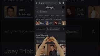 Google Joey Tribbiani and click on the Pizza 🍕  Friends [upl. by Taryn381]