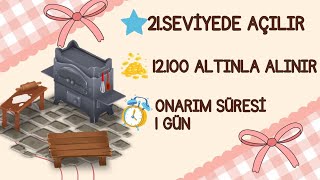 MAKİNELERKEK FIRINI 🍰 Hay Day Çiftlik hayday [upl. by Brew]